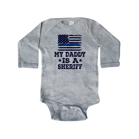 Inktastic Daddy Is A Sheriff Law Enforcement Gift Baby Boy or Baby Girl Long Sleeve Bodysuit
Inktastic Daddy Is A Sheriff Law Enforcement Gift Baby Boy or Baby Girl Long Sleeve Bodysuit