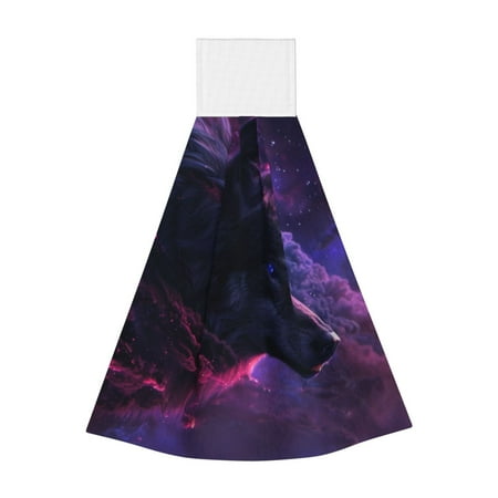 Disketp Galactic Wolf Stare Hanging Kitchen Towel Tie Towels Tea Bar Dish Cloths Dry Towel for Laundry Room Decor (18*14in)
Disketp Galactic Wolf Stare Hanging Kitchen Towel Tie Towels Tea Bar Dish Cloths Dry Towel for Laundry Room Decor (18*14in)