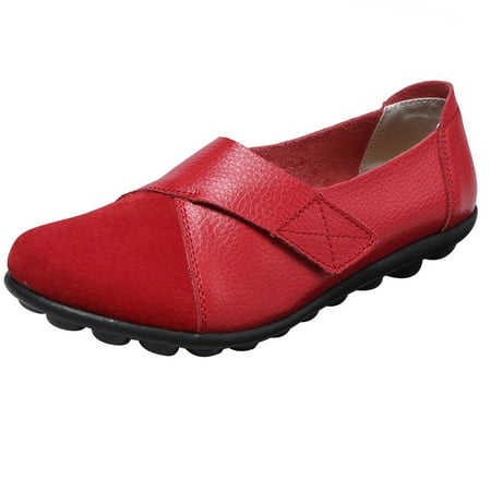 HRSR Orthopedic PU Leather Loafers Soft Sole Casual Flats Shoes for Women Students(Red 36)
HRSR Orthopedic PU Leather Loafers Soft Sole Casual Flats Shoes for Women Students(Red 36)