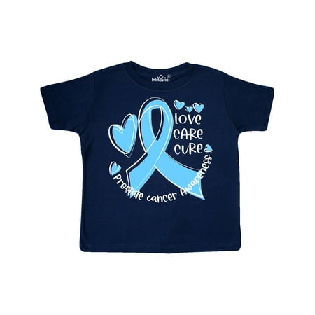 Inktastic Love Care Cure Prostate Cancer Awareness Blue Ribbon Gift Toddler Boy or Toddler Girl T-Shirt
Inktastic Love Care Cure Prostate Cancer Awareness Blue Ribbon Gift Toddler Boy or Toddler Girl T-Shirt