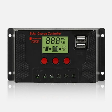 10A 20A 30A 12/24V LCD Solar Panel Power Charge Controller Battery Regulator
10A 20A 30A 12/24V LCD Solar Panel Power Charge Controller Battery Regulator