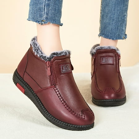 Yinguo Ladies Solid Color Flat Warm Casual Shoes Fashion Soft Sole Ladies Non Slip Waterproof Casual Shoes
Yinguo Ladies Solid Color Flat Warm Casual Shoes Fashion Soft Sole Ladies Non Slip Waterproof Casual Shoes