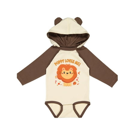 Inktastic Poppy Loves Me- cute lion Gift Baby Boy or Baby Girl Long Sleeve Bodysuit
Inktastic Poppy Loves Me- cute lion Gift Baby Boy or Baby Girl Long Sleeve Bodysuit
