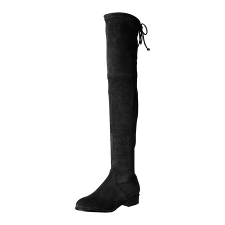 Paisley Slim Fit Over The Knee Flat Heel Boots
