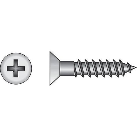 40078 No. 14 x 1.25 in. Steel Wood Screws