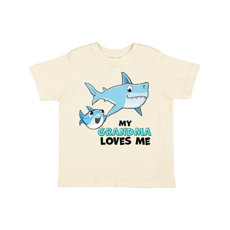 Inktastic My Grandma Loves Me with Cute Sharks Gift Toddler Boy or Toddler Girl T-Shirt
Inktastic My Grandma Loves Me with Cute Sharks Gift Toddler Boy or Toddler Girl T-Shirt