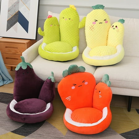 Xyer Seat Cushion Colorful Breathable PP Cotton Plush Cartoon Seat Pillow for Kids Orange
Xyer Seat Cushion Colorful Breathable PP Cotton Plush Cartoon Seat Pillow for Kids Orange