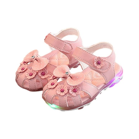 Baby Toddler Girls Summer Light Up Walking Sandals Little Kid Bowknot Led Luminous Sport Sandals Shoes
Baby Toddler Girls Summer Light Up Walking Sandals Little Kid Bowknot Led Luminous Sport Sandals Shoes