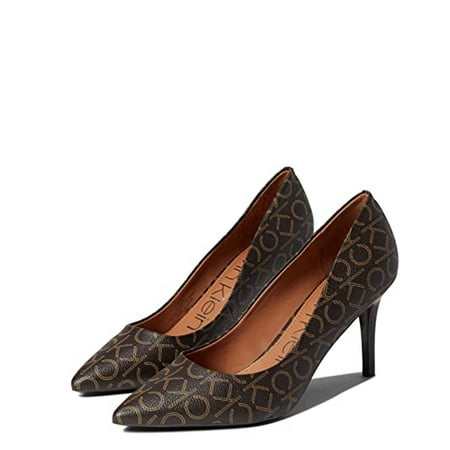 CALVIN KLEIN Female Adult Women 7.5 GIANA-MBR01 Brown