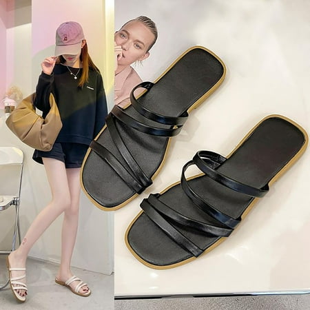 JNGSA Sparkly Sandals Silver Shoes Casual Square Toe Thin Strap Slippers Fashion Flat Slippers Sandals For Women
JNGSA Sparkly Sandals Silver Shoes Casual Square Toe Thin Strap Slippers Fashion Flat Slippers Sandals For Women