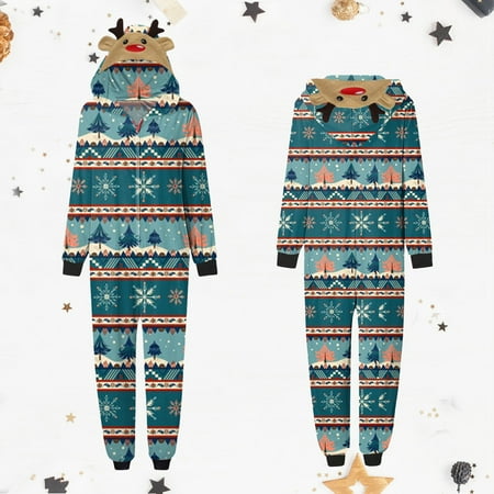 KEUSN Family Christmas Pajamas 2022 Classic Print Hooded Jumpsuit Holiday Outfit Family Pajamas Mom Pajamas A S
KEUSN Family Christmas Pajamas 2022 Classic Print Hooded Jumpsuit Holiday Outfit Family Pajamas Mom Pajamas A S