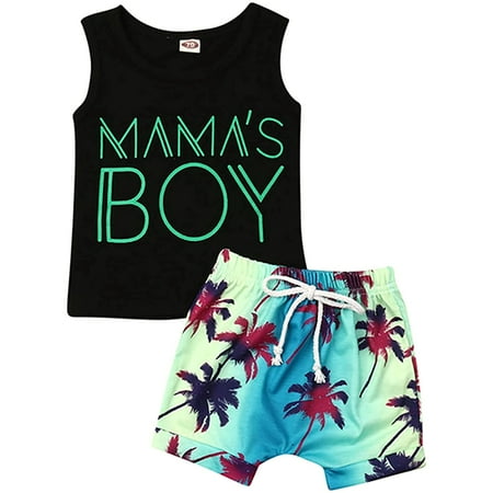 DNDKILG Infant Baby Toddler Boy Summer Letter Print Clothes Set Outfits Sleeveless Tank Top and Shorts Set with Green 0-5Y 100
DNDKILG Infant Baby Toddler Boy Summer Letter Print Clothes Set Outfits Sleeveless Tank Top and Shorts Set with Green 0-5Y 100