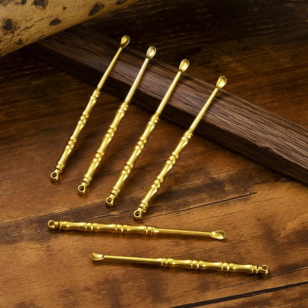 Ear Spoons Retro Imitation Brass Portable Ear Cleaning Tool Ear Pick Ear Wax