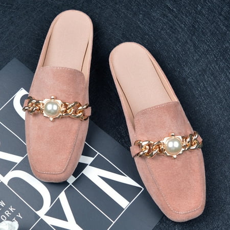 Mishuowoti casual shoes for women 2023 Women s Lazy Square Head Heel Less Cover Toe Flat Half Slippers
Mishuowoti casual shoes for women 2023 Women s Lazy Square Head Heel Less Cover Toe Flat Half Slippers