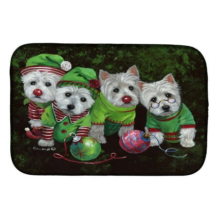 Carolines Treasures PPP3285DDM Absorbent Dish Drying Mat for Kitchen Counter Westie Christmas Santas Assistants Dish
Carolines Treasures PPP3285DDM Absorbent Dish Drying Mat for Kitchen Counter Westie Christmas Santas Assistants Dish