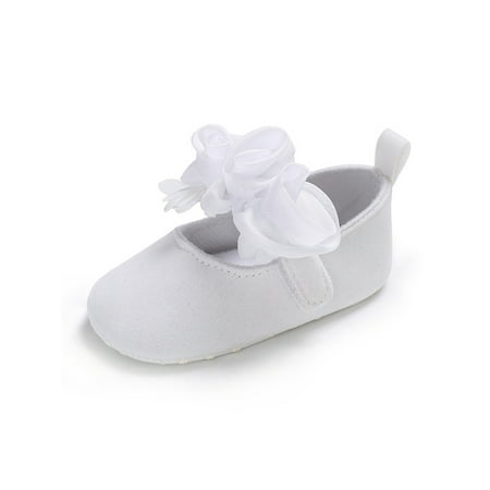 Rotosw Baby Girls Flats Soft Sole Mary Jane First Walkers Crib Shoes Casual Prewalker Princess Dress Shoe Party Lightweight White 6-12 months
Rotosw Baby Girls Flats Soft Sole Mary Jane First Walkers Crib Shoes Casual Prewalker Princess Dress Shoe Party Lightweight White 6-12 months