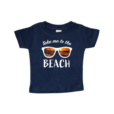Inktastic Take me to the Beach Sunglasses with Sunset in Lenses Gift Baby Boy or Baby Girl T-Shirt
Inktastic Take me to the Beach Sunglasses with Sunset in Lenses Gift Baby Boy or Baby Girl T-Shirt