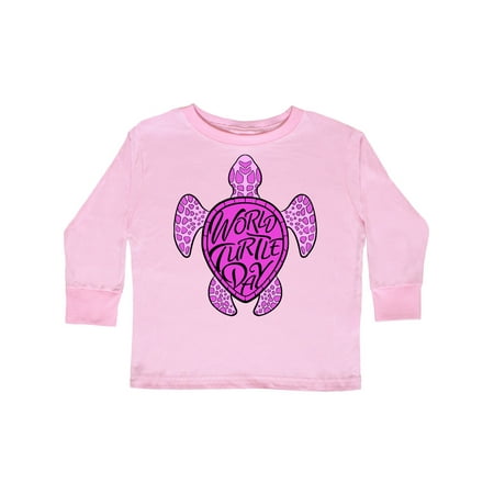Inktastic World Turtle Day with sea turtle in pink Gift Toddler Boy or Toddler Girl Long Sleeve T-Shirt
Inktastic World Turtle Day with sea turtle in pink Gift Toddler Boy or Toddler Girl Long Sleeve T-Shirt