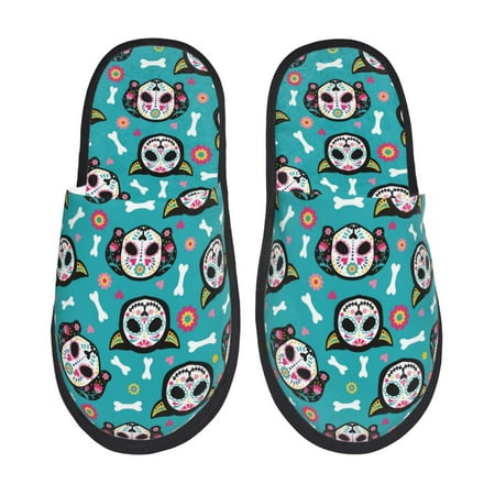 Honeii Skull Cat print Slippers Memory Foam House Bedroom Slippers for Women and Men Fuzzy Plush Comfy Faux Fur Lined Slide Shoes-Large
Honeii Skull Cat print Slippers Memory Foam House Bedroom Slippers for Women and Men Fuzzy Plush Comfy Faux Fur Lined Slide Shoes-Large