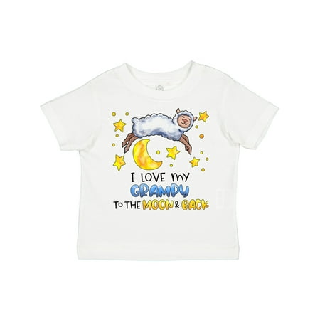 Inktastic I Love My Grampy to the Moon and Back Cute Sheep Gift Toddler Boy or Toddler Girl T-Shirt
Inktastic I Love My Grampy to the Moon and Back Cute Sheep Gift Toddler Boy or Toddler Girl T-Shirt