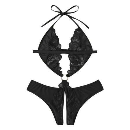 Xahyotn Women Lace Deep V-Neck Sexy Lingerie Bodysuit One-piece Garment Underwear Summer Gift
Xahyotn Women Lace Deep V-Neck Sexy Lingerie Bodysuit One-piece Garment Underwear Summer Gift