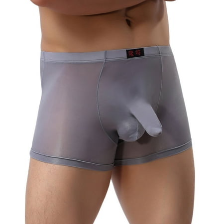 Zuwimk Mens Underwear Briefs Mens Lace Thong Underwear Low Waist Panties Mesh Briefs Gray M
Zuwimk Mens Underwear Briefs Mens Lace Thong Underwear Low Waist Panties Mesh Briefs Gray M