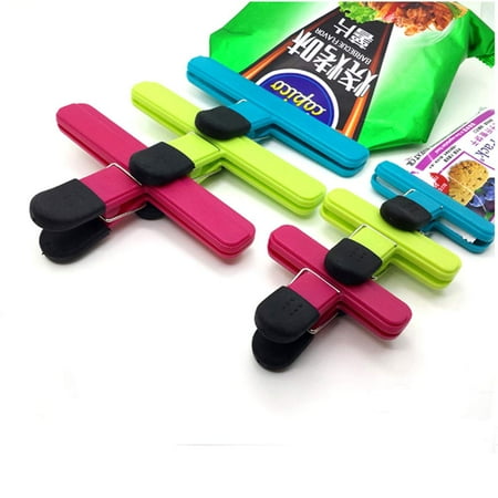 6Pack Large Chip Clips - Assorted Sizes Food Bag Clips Plastic Heavy Duty Air Tight Seal Grip
6Pack Large Chip Clips - Assorted Sizes Food Bag Clips Plastic Heavy Duty Air Tight Seal Grip