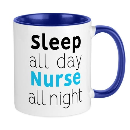 CafePress - Sleep All Day Nurse All Night - Ceramic Coffee Tea Novelty Mug Cup 11 oz
CafePress - Sleep All Day Nurse All Night - Ceramic Coffee Tea Novelty Mug Cup 11 oz