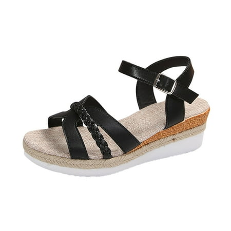 Liaosiiii Women s Sandals Wide Width Low Leather Women s Summer Fashion Thick Bottom Slope Heel Open Toe Sandals Sequins Out Casual Comfortable Sandals
Liaosiiii Women s Sandals Wide Width Low Leather Women s Summer Fashion Thick Bottom Slope Heel Open Toe Sandals Sequins Out Casual Comfortable Sandals