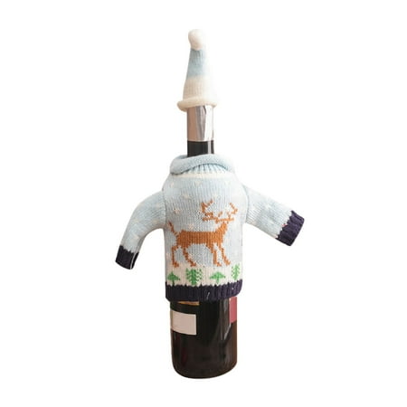 Creative Knitting Christmas Wine Cover Christmas Western Food Champagne Cover Wine Bottle Christmas Bags Inflatable Bottle Pouch Wine Christmas Stocking Rabbit Wine Corks Ribbon for Gift Bags Wine
Creative Knitting Christmas Wine Cover Christmas Western Food Champagne Cover Wine Bottle Christmas Bags Inflatable Bottle Pouch Wine Christmas Stocking Rabbit Wine Corks Ribbon for Gift Bags Wine