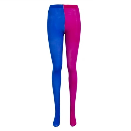 Nokiwiqis Women Patchwork Footed Tights Stretchy Pantyhose Elastic Long Socks