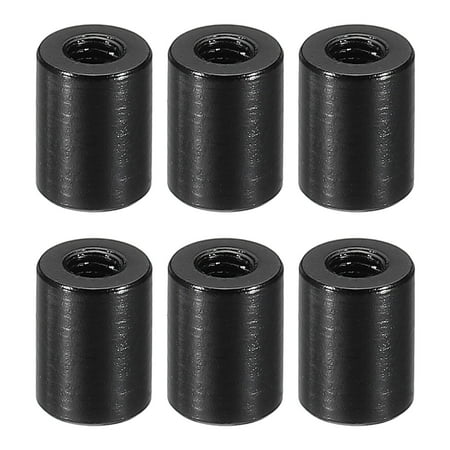 M3 Aluminum Spacers 6 Pcs Metal Spacer Aluminum 3mm ID x 6mm OD x 8mm L Threaded Spacer Screw Standoff Round Black
M3 Aluminum Spacers 6 Pcs Metal Spacer Aluminum 3mm ID x 6mm OD x 8mm L Threaded Spacer Screw Standoff Round Black