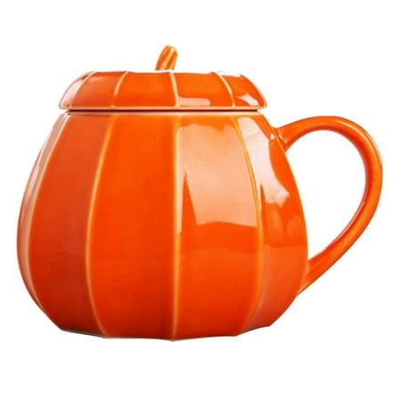 Mug Pumpkin Mug with Lid - Ceramic Decorations Ornament Coffee Mugs Big Cute Decor Cups Teacup - Birthday Gift
Mug Pumpkin Mug with Lid - Ceramic Decorations Ornament Coffee Mugs Big Cute Decor Cups Teacup - Birthday Gift