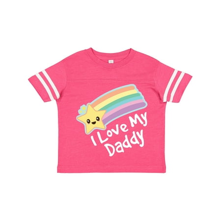 Inktastic I Love My Daddy Boys Girls Star Rainbow Gift Toddler Boy or Toddler Girl T-Shirt
Inktastic I Love My Daddy Boys Girls Star Rainbow Gift Toddler Boy or Toddler Girl T-Shirt