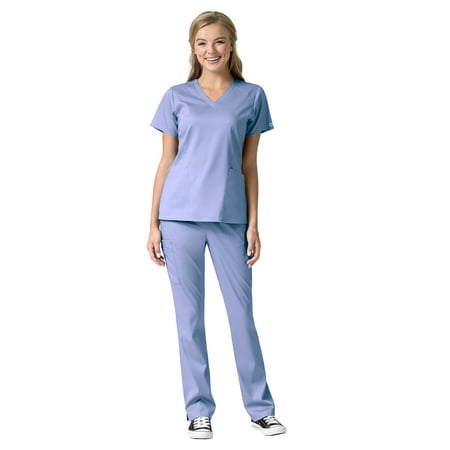 WonderWink Pro Women s 4 Pocket V-Neck Top & Moderate Flare Leg Cargo Pant Scrub Set
WonderWink Pro Women s 4 Pocket V-Neck Top & Moderate Flare Leg Cargo Pant Scrub Set