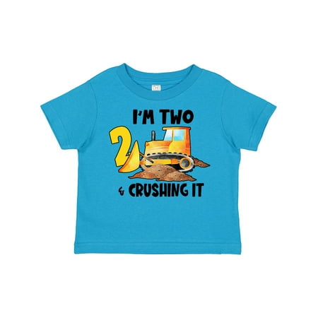 Inktastic I m 2 and Crushing It Construction 2nd Birthday Gift Toddler Boy or Toddler Girl T-Shirt
Inktastic I m 2 and Crushing It Construction 2nd Birthday Gift Toddler Boy or Toddler Girl T-Shirt