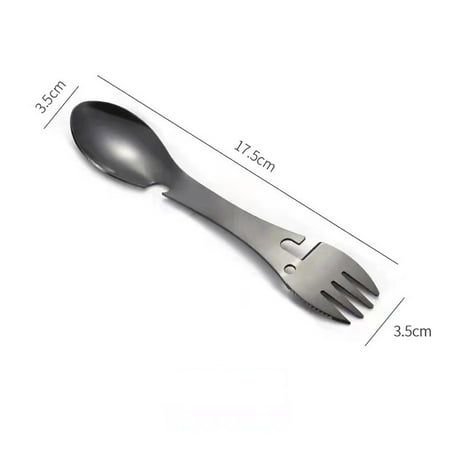 Goodhd Outdoor Camping Stainless Steel Multifunctional 5 in 1 Integrated Spoon
Goodhd Outdoor Camping Stainless Steel Multifunctional 5 in 1 Integrated Spoon