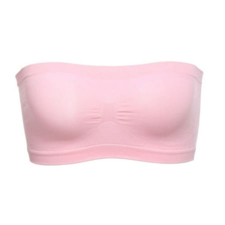 Women s Breathable Seamless Bandeau Crop Tube Top Bra Strapless Padded Comfy Brarette
Women s Breathable Seamless Bandeau Crop Tube Top Bra Strapless Padded Comfy Brarette