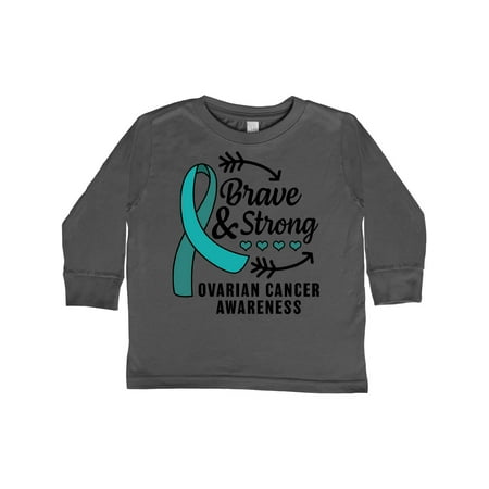 Inktastic Ovarian Cancer Awareness Brave and Strong with Arrows Gift Toddler Boy or Toddler Girl Long Sleeve T-Shirt
Inktastic Ovarian Cancer Awareness Brave and Strong with Arrows Gift Toddler Boy or Toddler Girl Long Sleeve T-Shirt