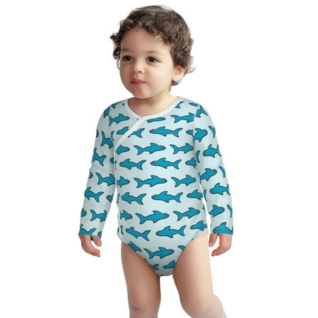 Haiem Party Shark Cute Printed Unisex-Baby Long Sleeve Onesies Bodysuits Unisex Babies Snap-Up Rompers-12 Months
Haiem Party Shark Cute Printed Unisex-Baby Long Sleeve Onesies Bodysuits Unisex Babies Snap-Up Rompers-12 Months