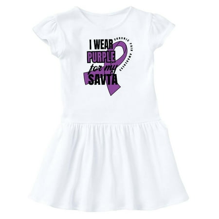 Inktastic Chronic Pain I Wear Purple For My Savta Gift Baby Girl Dress
Inktastic Chronic Pain I Wear Purple For My Savta Gift Baby Girl Dress