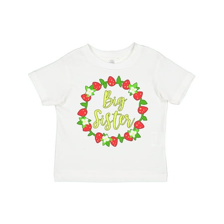 Inktastic Big Sister Cute Wreath with Strawberries Gift Toddler Toddler Girl T-Shirt
Inktastic Big Sister Cute Wreath with Strawberries Gift Toddler Toddler Girl T-Shirt
