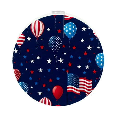 LED Night Light Lamp with Smart Sensor Dusk to Dawn Sensor 2-Pack for Bedroom Bathroom Hallway White 0.5W Plug-in Independence Day July Fourth Cartoon
LED Night Light Lamp with Smart Sensor Dusk to Dawn Sensor 2-Pack for Bedroom Bathroom Hallway White 0.5W Plug-in Independence Day July Fourth Cartoon
