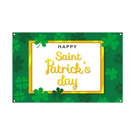 Irish Day Holiday Background Cloth Hanging Flag Festival Party Decoration Banner Table Runners for Parties
Irish Day Holiday Background Cloth Hanging Flag Festival Party Decoration Banner Table Runners for Parties