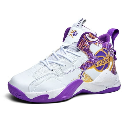 Men s Lace Up Non-Slip Basketball Shoes Waterproof Wear-Resistant Sneakers Outdoor Athletic Sports Trainer Walking Running Shoe
Men s Lace Up Non-Slip Basketball Shoes Waterproof Wear-Resistant Sneakers Outdoor Athletic Sports Trainer Walking Running Shoe
