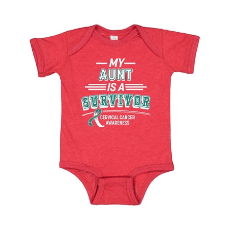 Inktastic My Aunt is a Survivor Cervical Cancer Awareness Gift Baby Boy or Baby Girl Bodysuit
Inktastic My Aunt is a Survivor Cervical Cancer Awareness Gift Baby Boy or Baby Girl Bodysuit