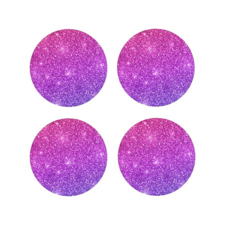Naloa Pink Purple Glitter Leather Coasters for Drinks Durable Drink Coasters 4 Set for Tabletop Protection Luxurious Home Décor and Housewarming Gift ( {designName})Round Shape
Naloa Pink Purple Glitter Leather Coasters for Drinks Durable Drink Coasters 4 Set for Tabletop Protection Luxurious Home Décor and Housewarming Gift ( {designName})Round Shape