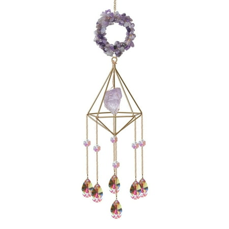 Caihezhi Wind Chime Pendant Decorative Sparkling Faux Crystal Elegant Hangable Wall Hanging Windbell Home Decor
Caihezhi Wind Chime Pendant Decorative Sparkling Faux Crystal Elegant Hangable Wall Hanging Windbell Home Decor