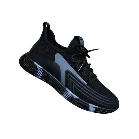 Difumos Men Breathable Round Toe Sneaker Fashion Lace Up Running Shoe Outdoor Sneakers Black Blue 7
Difumos Men Breathable Round Toe Sneaker Fashion Lace Up Running Shoe Outdoor Sneakers Black Blue 7
