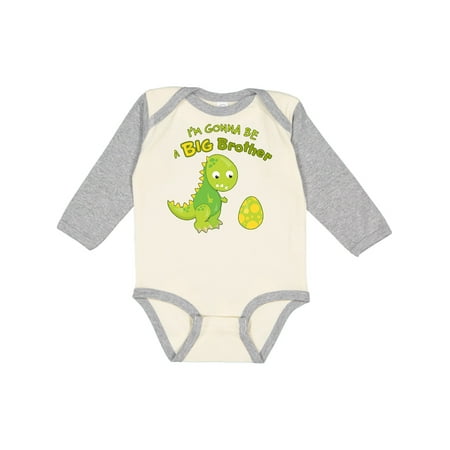 Inktastic I m Gonna Be A Big Brother-dino Gift Baby Boy Long Sleeve Bodysuit
Inktastic I m Gonna Be A Big Brother-dino Gift Baby Boy Long Sleeve Bodysuit